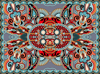 Fototapety  etniczny poziomy autentyczny dekoracyjny wzór paisley dla twojego
