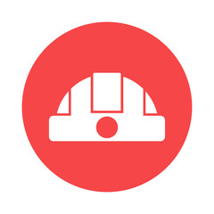 Construction helmet icon