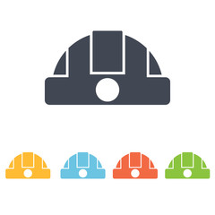 Construction helmet icon