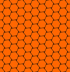Hexagons  pattern. Seamless texture.