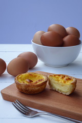 Portuguese egg tart