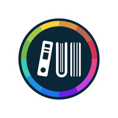 Colorful Web-Button