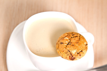 Coffee and cookie