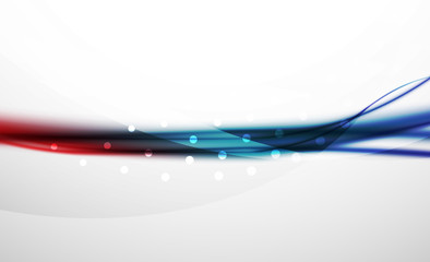 Colorful wave line, abstract background with light and shadow effects