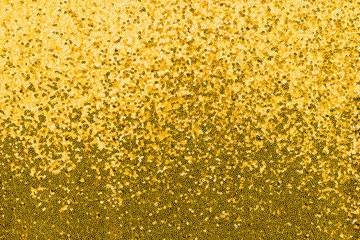 Gold sequined fabric