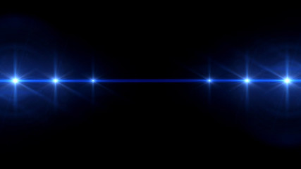 spotlight array blue color