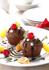 Chocolate muffins