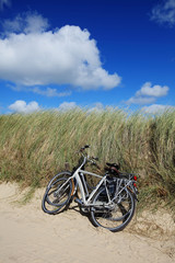Fototapeta premium Biketrip to the sea