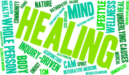 Healing Word Cloud