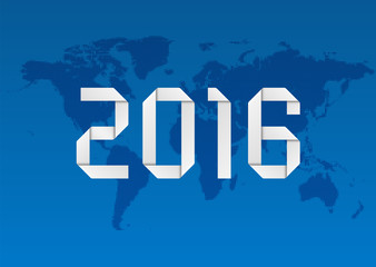 2016 #Global Image, World Map