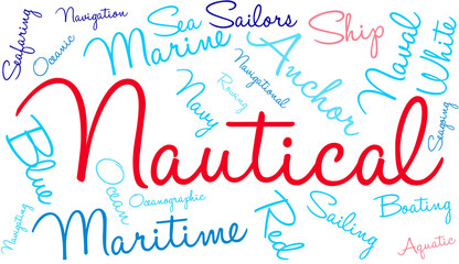 Nautical Word Cloud