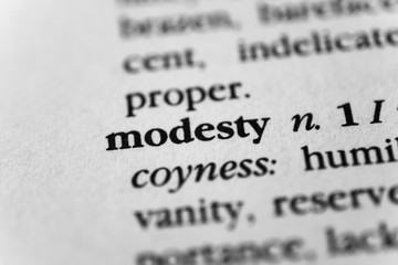 Modesty