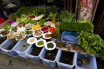 Chinese Street Food Dishes - Dali - China