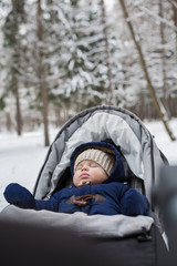 Portrait of sleeping baby