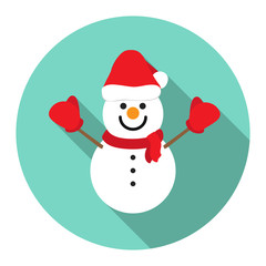 snowman vector