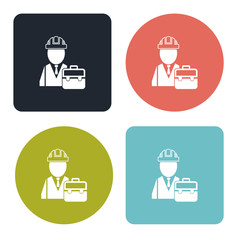 Fototapeta premium Engineer icon