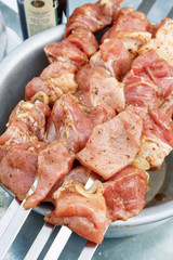 Raw barbecue