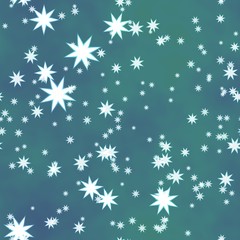 Stars on a blue background