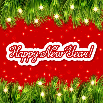 Vector christmas greeting background