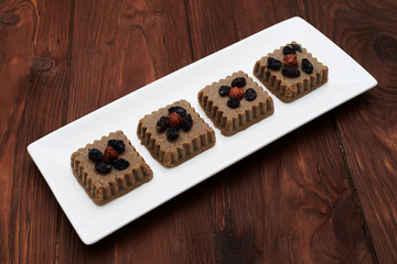 tasty raw vegan dessert