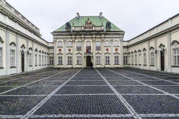 Obraz premium Royal castle (Zamek Krolewski, 1598). Warsaw, Poland.