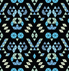 Fototapeta premium Tribal multicolored pattern. 