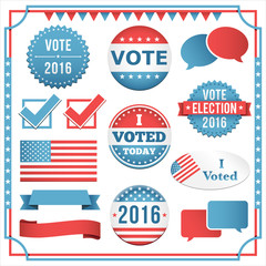 Election Element Set   © Giraphics