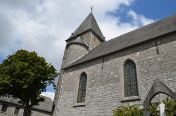 Church in little Belgian village