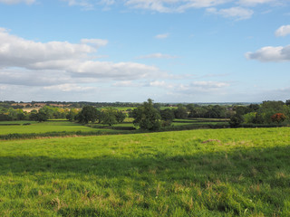 Fototapeta na wymiar View of Tanworth in Arden