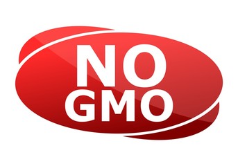 No GMO Red sign