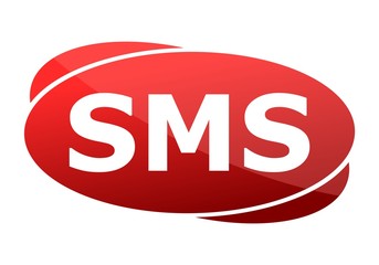 SMS red sign