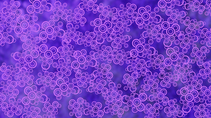 Abstract stylish circles background