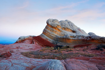 White pocket  at sunrise, Vermilion Cliffs National Monument, Ar