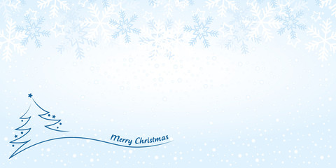 Wintry Background Design