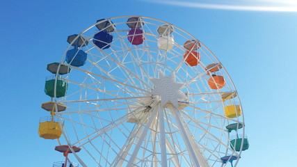 Tibidabo Amusement Park, Barcelona, Spain
