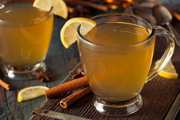 Warm Hot Toddy with Lemon