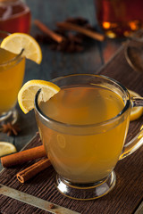 Warm Hot Toddy with Lemon