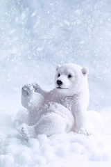Foto auf Leinwand Polar Bear Figure © Springfield Gallery