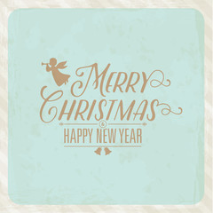 Obraz premium Vintage Christmas Card