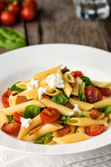 Tomato and Bacon Penne Pasta