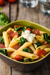 Tomato and Bacon Penne Pasta