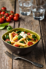 Tomato and Bacon Penne Pasta