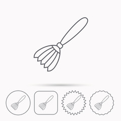 Brush icon. Paintbrush tool sign.