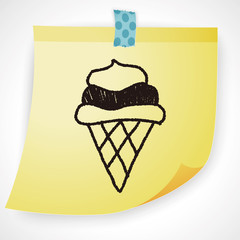 ice cream doodle drawing