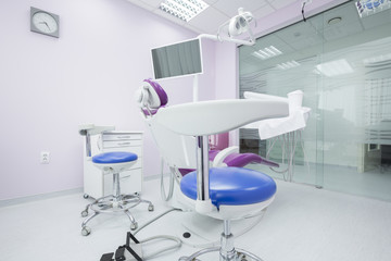 Modern dental office interior