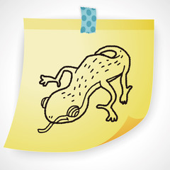 Doodle Lizard