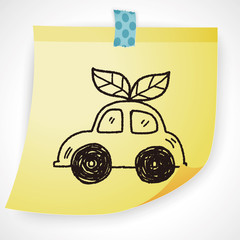 Environmental protection concept; Reduce the use of gasoline, re