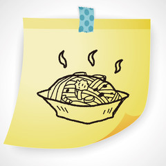 pasta doodle