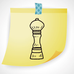 pepper mill doodle