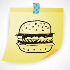 Doodle Hamburger